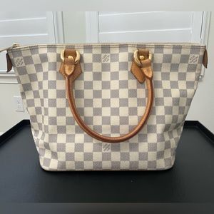 🌸Louis Vuitton Damier Azur Saleya PM